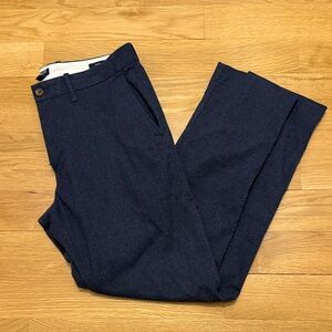 J. Crew Men's Dark Blue Chinos